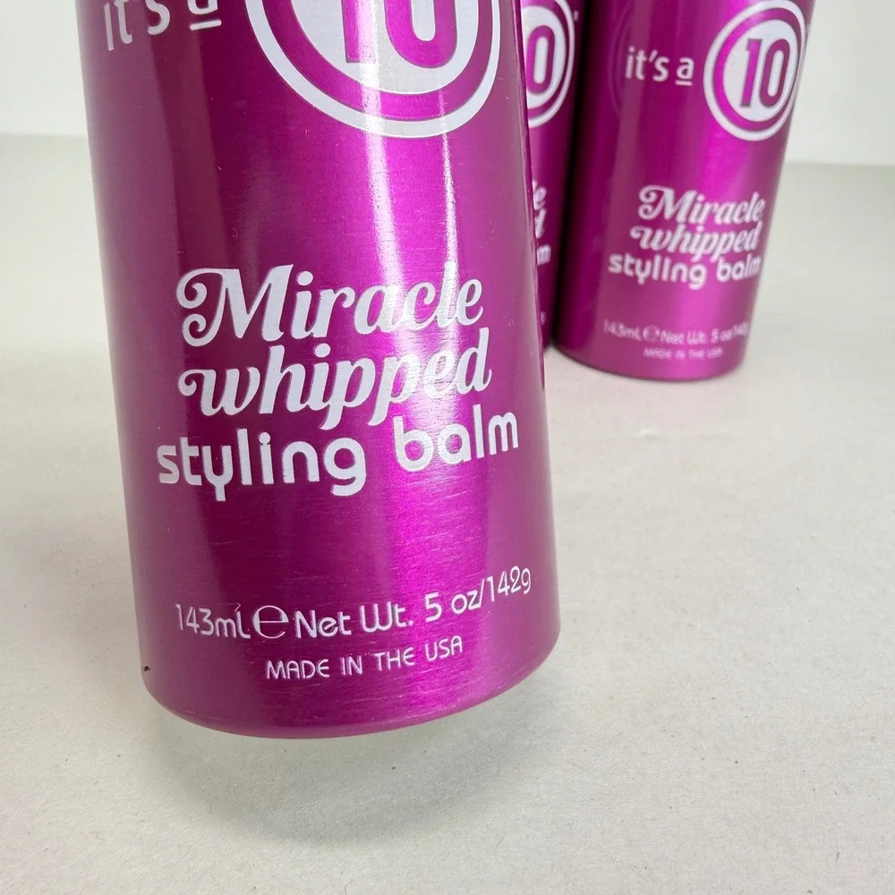 It's a 10 Miracle Whipped Styling Balm 5 oz (Set of 3) New Haircare